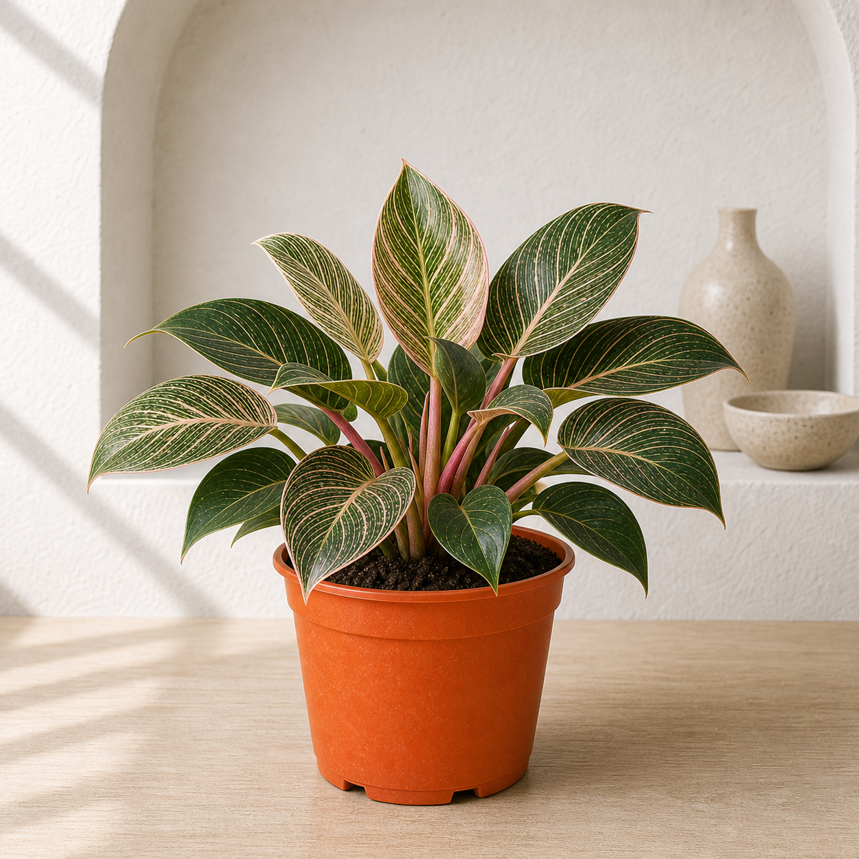 Philodendron Pink Birkin