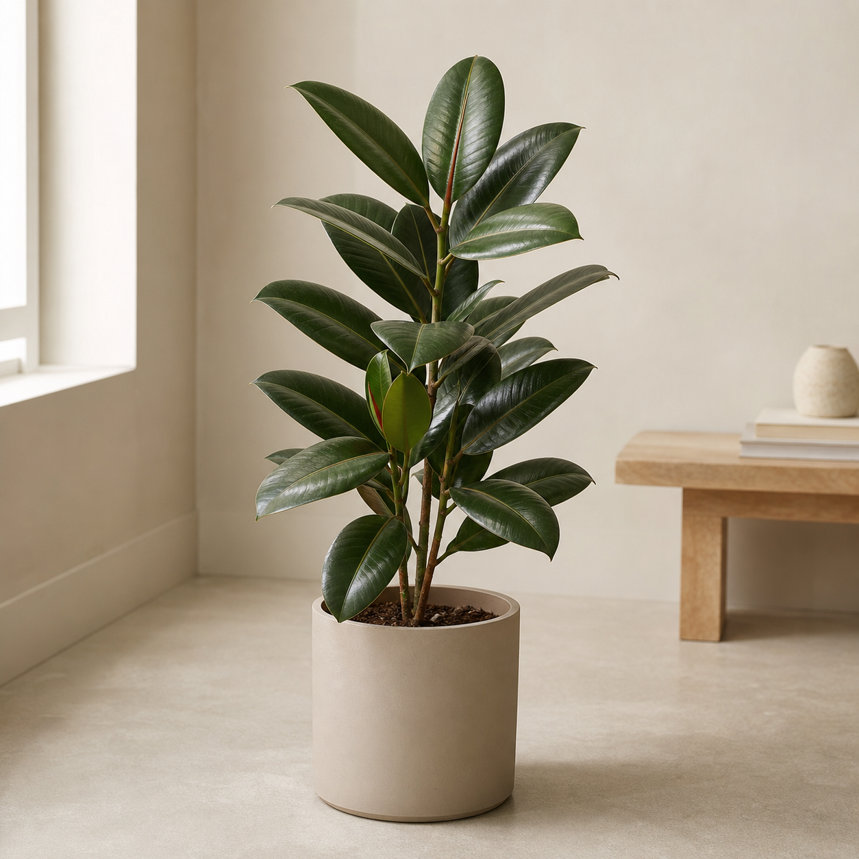 Rubber Plant (Ficus Robusta)